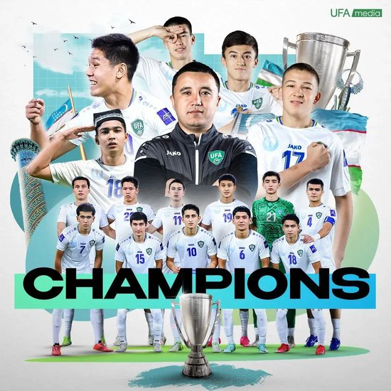 9人作戰(zhàn)2-0勝沙特，烏茲別克U17亞洲杯奪冠，三年三線突破青訓(xùn)成果
