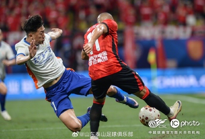 泰山客場0-1蓉城，五輪連勝終結