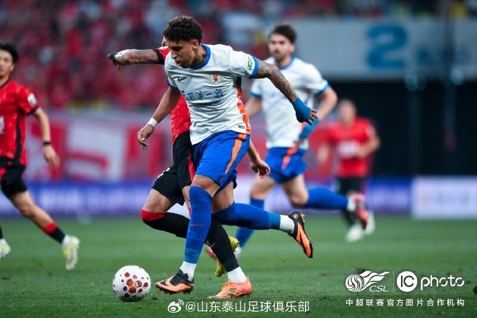 泰山客場0-1蓉城，五輪連勝終結