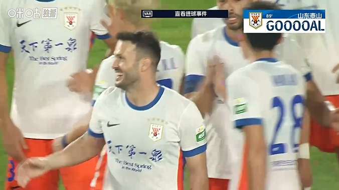 泰山5-1客勝鐵人 張巖脫手送空門